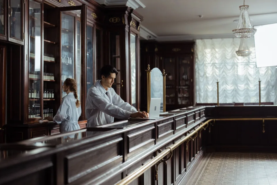 Quầy tư vấn cho khách